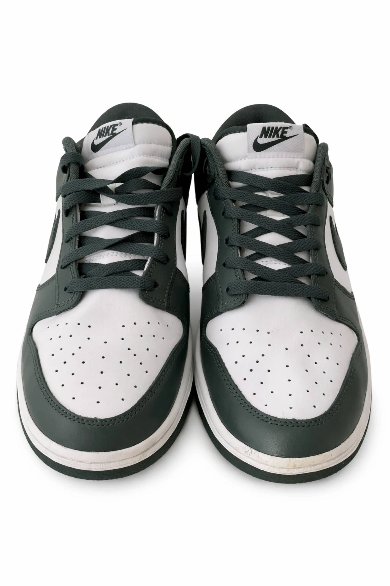 Nike. Zapatillas Nike Dunk Low Team Green (Blanco/Verde) - Nuevas. Talla 45 – photo 2